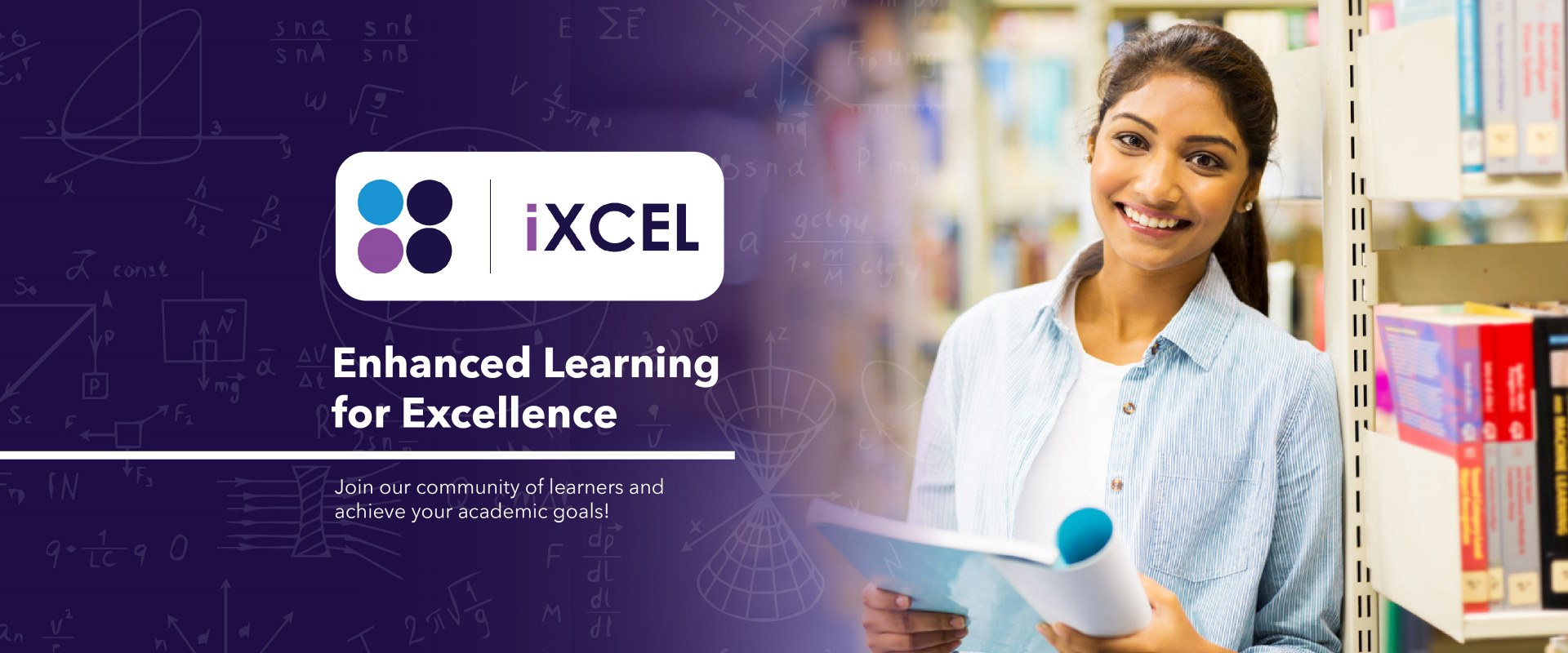 A banner for enhanced learning for excellence